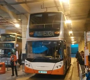 Route E32A once terminated at Kwai Fong Station