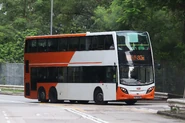這批巴士在轉會初期仍保留前龍運巴士車身的橙白配色，並保留車內設備，沒有更改車身配色（圖為E5T10／TH9318）
