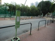 NR73線的站牌（2012年9月）