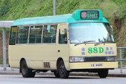 88D線部份用車披上了此線的廣告