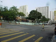 與長發街交界（2012年10月）