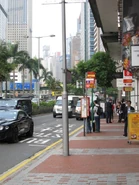 位於內告士打道的站位（2010年9月）