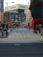 近觀塘道的一段（2021年2月）