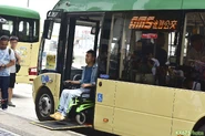 AMS Optare Solo wheelchair ramp CGO 20170814