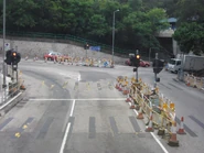 東面起點，與秀茂坪道交界