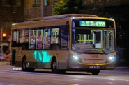 Due to low ridership, Route N368 is often served by Enviro200 10.4m Double-door version (AAU) buses
