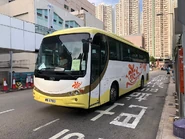 MS3763.jpg (137 KB) 晶晶用車(MS3763)塗裝為黃頂、白身、黃裙腳配橙色花卉