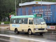 44B線用車LM5389由落馬洲轉車站開出