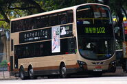 富豪B9TL（AVBWU）為102線用車之一