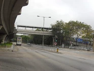 Beneath the viaduct off LR Fung Tei Stop