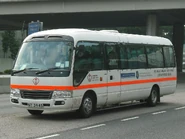 醫管局的非緊急救護接送服務的2009年XZB59R型（使用歐盟四期渦輪增壓引擎）