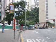 南面盡頭連接柴灣道（2017年11月）