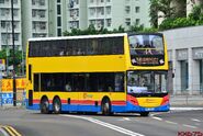 8203 and 8204 were restored to Citybus standard colours and had their luggage racks removed in December 2013 (Pictured is 8203/PR7978)