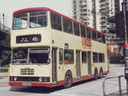第三批量產型利蘭奧林比安12米普通巴士，曾裝設電子路線編號顯示牌（圖為3BL42／DD2650）