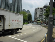 近粉嶺樓路入口（2012年8月）