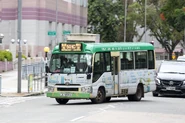 A Route 501C minibus JL5553 was entering Yung Shing Court Minibus Terminus