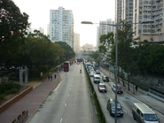 近啟德花園的一段彩虹道