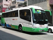 祈福新邨直通巴於太子站西洋菜北街載客，中信國際企業是該線聯營公司之一