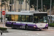 T9線用車DBAY107正途經海澄湖畔路