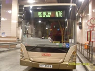 N76線偶爾會以斯堪尼亞K230UB 10.6（ASB）行走