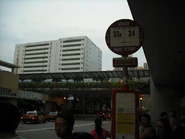 黃昏時站牌（2010年8月）