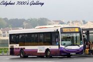 愉景灣交通服務的Enviro200 Dart 10.4米（圖為DBAY121／US7197）