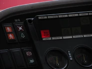 Bus stopping lamp ATE control