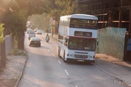 Route 76K is the sole franchised bus route passing through this road section