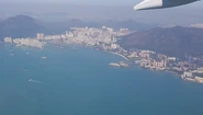 從飛機俯瞰屯門（2024年11月）