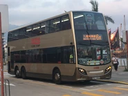 6X線之首航班次由歐盟六型Enviro500 MMC樣辦車E6T1負責