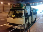 108M線途經港鐵藍田站（2012年1月）