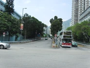 從怡峰園遠攝屯興路的東端