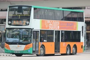 部份新巴12米Enviro500均設有webus服務
