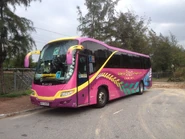 7號線用車在環迴北路停車場休息