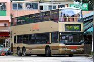 於政府收緊低排放區的標準前，Neoman A34（APM1）經常行走968線