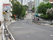 從貝璐道路口往南展望（2014年5月）