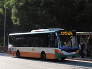 因應新型冠狀病毒肺炎疫情影響，新巴派出單層巴士行走680A線