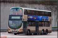 212線用車正駛入深水埗（東京街）總站，曾以富豪超級奧林比安（AVW）為主力用車