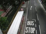 從天橋上俯視前端站景（2013年9月）