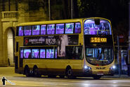 A bus on Route N368 (AVBWU337) was entering Queensway