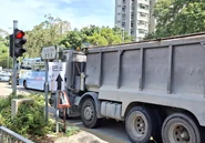 由市區返回大埔的全日路線改經達運道及南運路，沿途有指示提醒車長（11月28日）