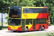 E23線不時出現城巴機場快線車隊的客車版Enviro500 MMC（80XX）