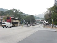 Near intersection with Tsing Yip Street, with the northern end of Fung Shue Wo Road located not far away