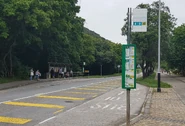 由南行站望向北行站（2021年10月）