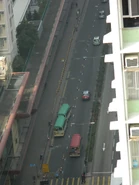 受工程影響，此站多處封閉