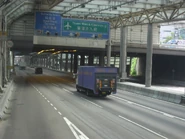 Tuen Hing Road runs above Tuen Mun Road, with the noise barriers already built