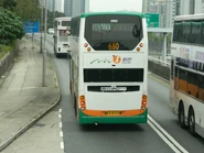 The rear of this batch of buses is the same as 5542-5554 (Pictured is 5562 / RX8749)