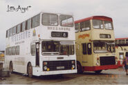 8號線在九十年代以兩軸非空調巴士車型為主要車款