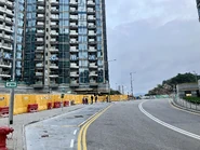 站景，前方為高嶺道盡頭之迴圈（2023年11月）