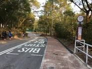 站景，已豎立站牌（2018年4月）